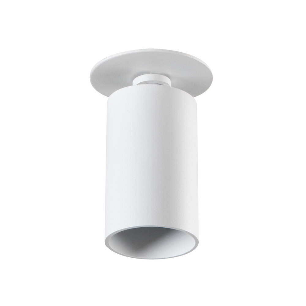Kanlux LED Inbouwspot GU10 90MM - Richtspot Wit - GU10 Fitting   | Richtbaar - Zaagmaat 70MM