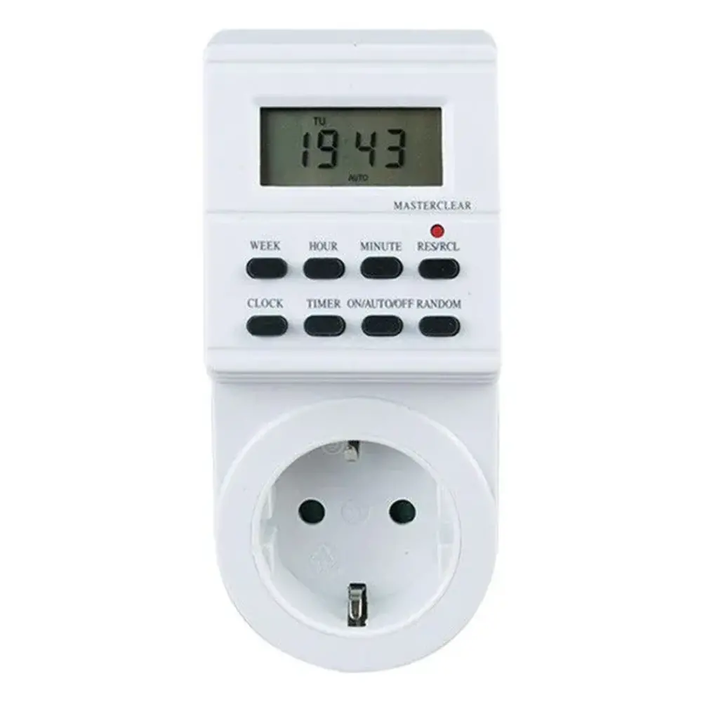 Aigostar Tijdschakelklok digitaal 230V - met weekprogramma