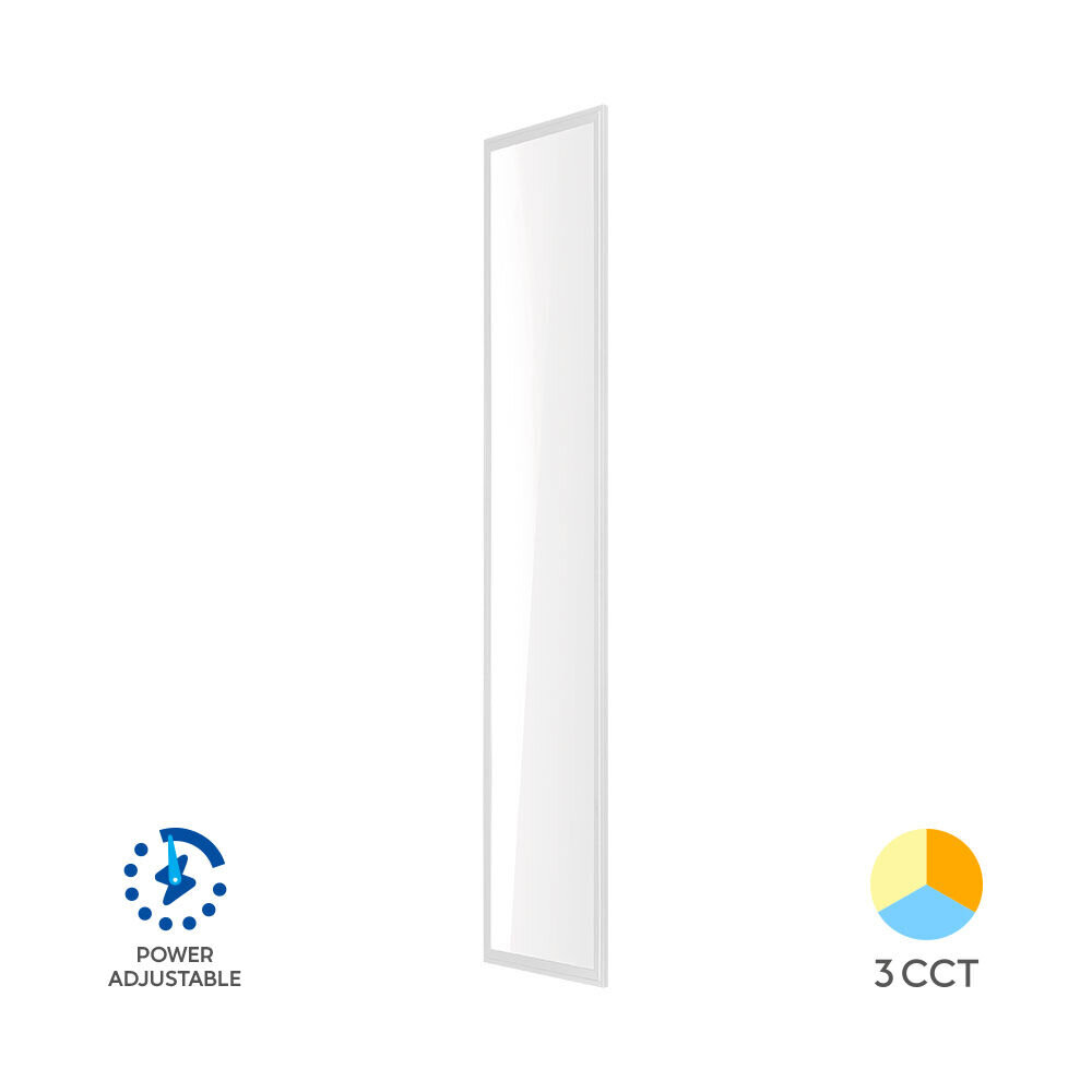 Braytron LED paneel 120x30cm - 30/40/45W 110lm p/w -3CCT 3000K-4000K-6000K - UGR<22 Braytron LED paneel 120x30cm - 30/40/45W 110lm p/w -3CCT 3000K-4000K-6000K - UGR<22
