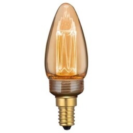Freelight LED Lamp E14 - 5W - Gold - 1800K - 3 standen memory