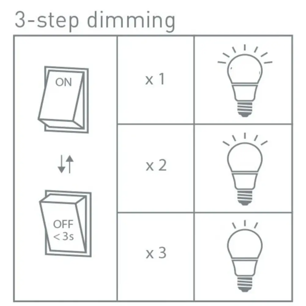 Freelight OP=OP 5W LED lichtbron gold 9x31cm E27 1800K 3 standen