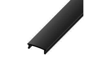 Braytron Aluminium LED Profiel Afdekkap Zwart - 2 Meter - Opbouw & Inbouw Braytron Aluminium LED Profiel Afdekkap Zwart - 2 Meter - Opbouw & Inbouw