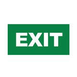 Braytron OP=OP LED Noodverlichting Pictogram - Exit Sticker Braytron OP=OP LED Noodverlichting Pictogram - Exit Sticker