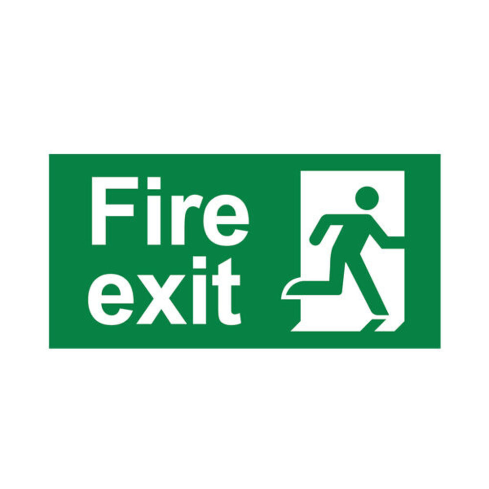 Braytron LED Noodverlichting Sticker - Fire Exit Braytron LED Noodverlichting Sticker - Fire Exit