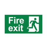 Braytron LED Noodverlichting Sticker - Fire Exit