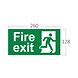 Braytron LED Noodverlichting Sticker - Fire Exit Braytron LED Noodverlichting Sticker - Fire Exit