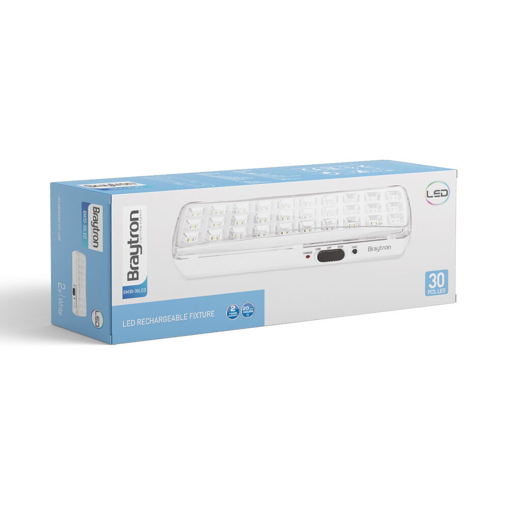 Braytron OP=OP Oplaadbare LED Handlamp - 30 LEDs - 6500K - Met Magneet