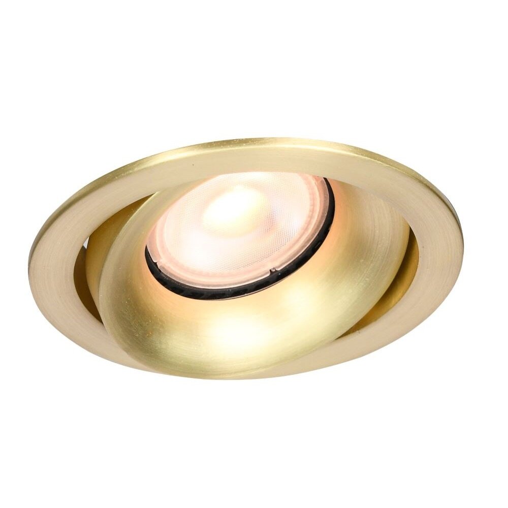 Artdelight GU10 LED Inbouwspot Alice - Zaagmaat 83mm - Buitenmaat 90mm - Goud
