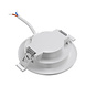 Braytron Ronde LED Inbouwspot 3W - 3 Kleurtemperaturen in 1 - Wit