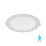 Braytron LED inbouwspot - 24W 2400lm - 3000K - Rond - IP40