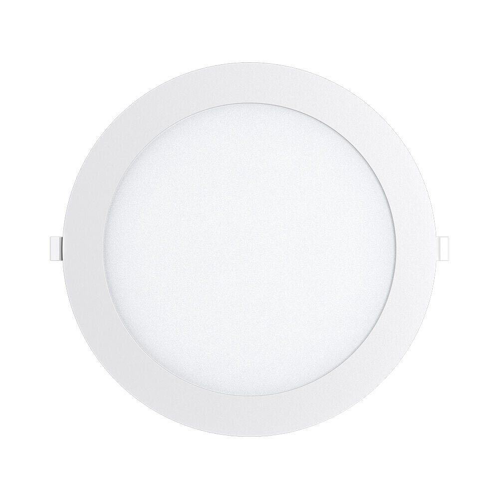 Braytron Groot LED Paneel Rond Wit - 24W - Ø24cm - 3000K Warm Wit