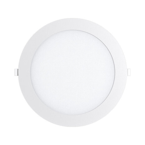 Braytron Groot LED Paneel Rond Wit - 24W - Ø24cm - 3000K Warm Wit