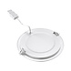 Braytron Groot LED Paneel Rond Wit - 24W - Ø24cm - 3000K Warm Wit