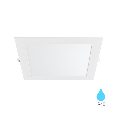 Braytron LED inbouwspot vierkant – 18W – warm wit 3000K – inbouwmaat 200x200mm Braytron LED inbouwspot vierkant – 18W – warm wit 3000K – inbouwmaat 200x200mm
