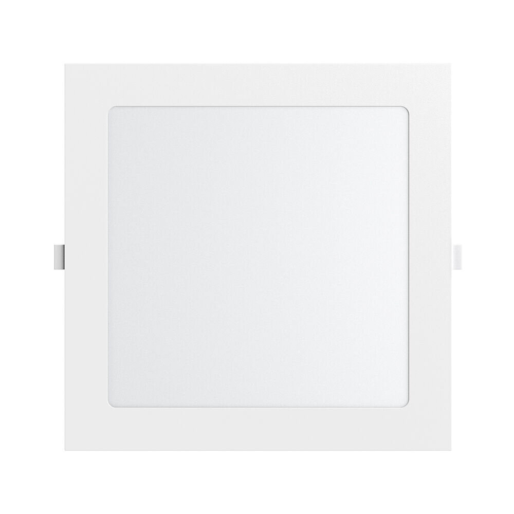 Braytron LED inbouwspot vierkant – 18W – warm wit 3000K – inbouwmaat 200x200mm Braytron LED inbouwspot vierkant – 18W – warm wit 3000K – inbouwmaat 200x200mm