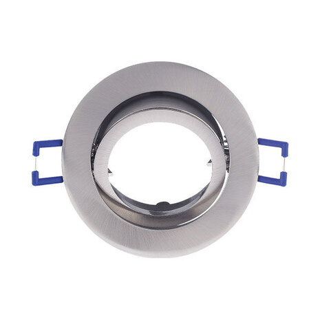 Braytron LED Inbouwspot nikkel - Zaagmaat 70mm - Buitenmaat 82mm - excl. lichtbron Braytron LED Inbouwspot nikkel - Zaagmaat 70mm - Buitenmaat 82mm - excl. lichtbron