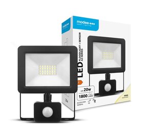 Spectrum LED Schijnwerper met sensor – 20W 2000lm - IP44  - 2 jaar garantie Spectrum LED Schijnwerper met sensor – 20W 2000lm - IP44  - 2 jaar garantie