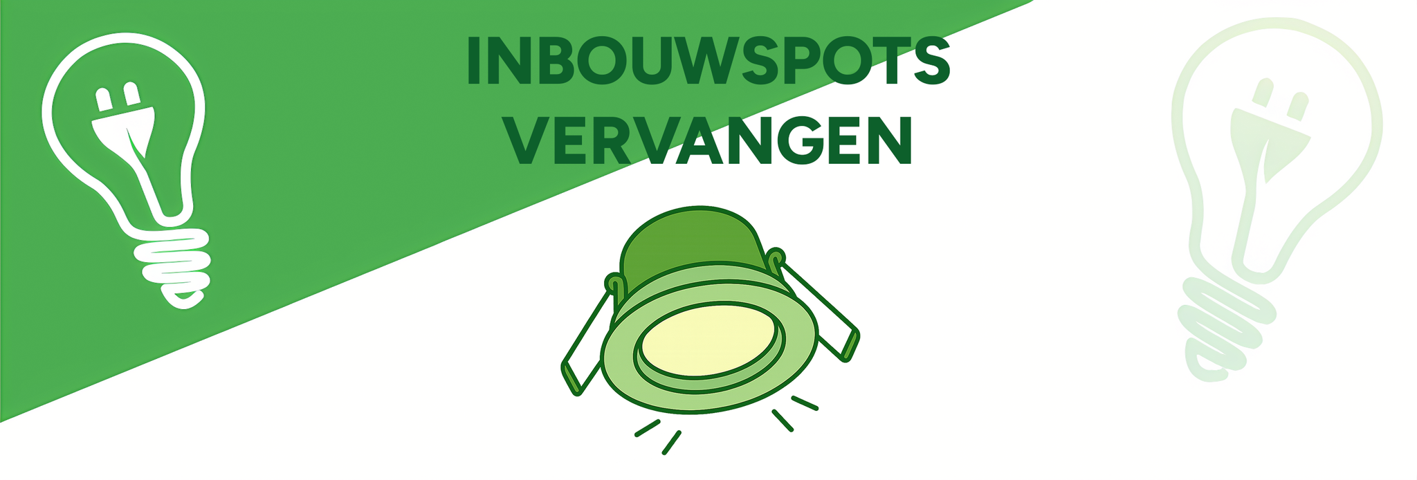 Hoe vervang ik inbouwspots in mijn plafond?