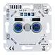 Tradim LED Dimmer DUO - 2×5-75W - Fase-afsnijding - Universeel Tradim LED Dimmer DUO - 2×5-75W - Fase-afsnijding - Universeel