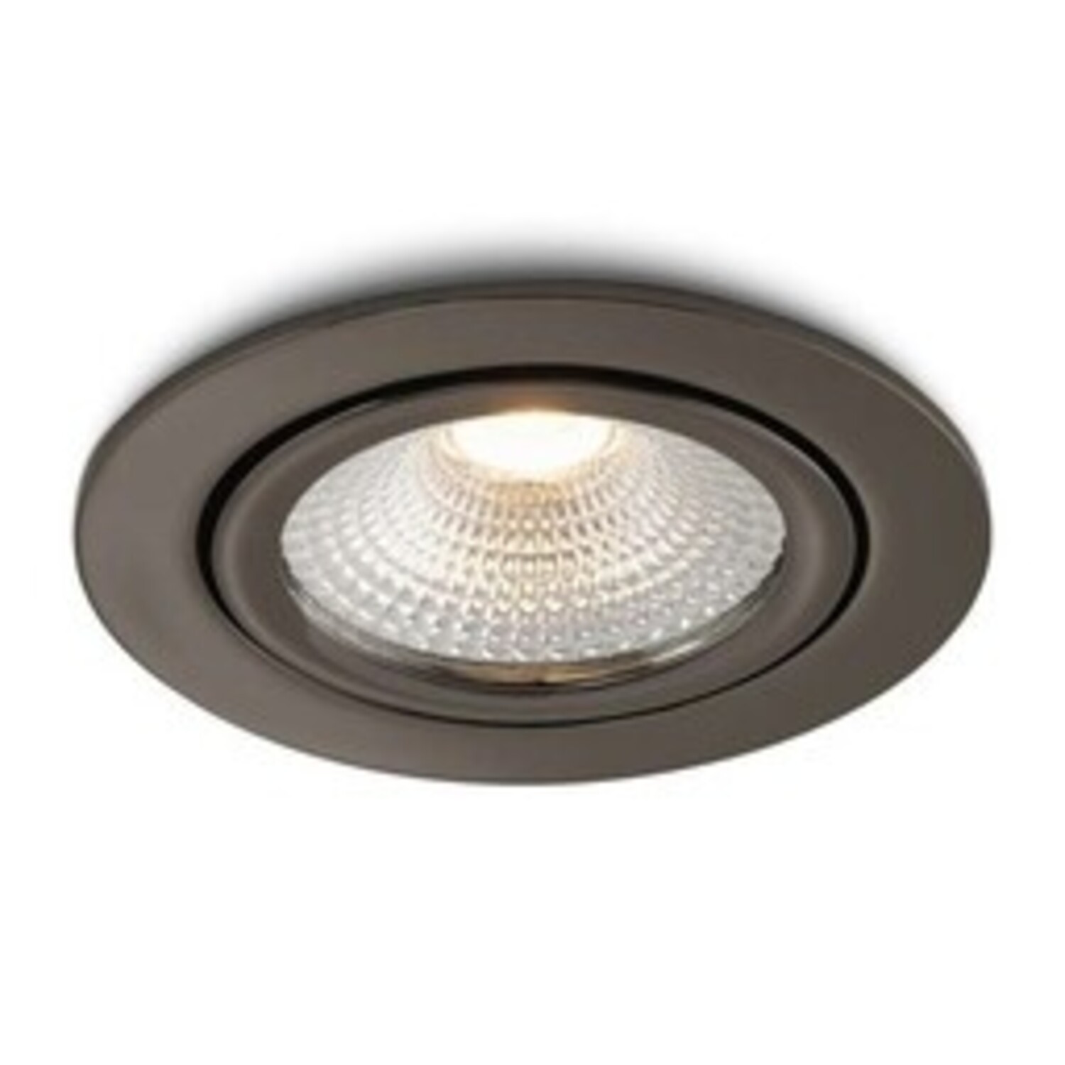 Set van 6 Inbouw Inbouw Ledspot Dublin, Gun Metal, 6 Watt, IP44 - BV