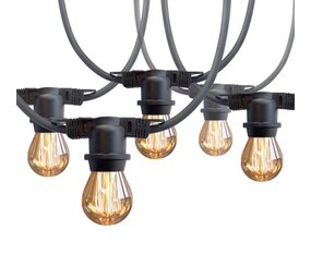 Kobi Prikkabel lichtslinger MIMOSA - 20m - 20x LED LampE27 - Excl. lichtbron Kobi Prikkabel lichtslinger MIMOSA - 20m - 20x LED LampE27 - Excl. lichtbron