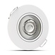 Modee LED inbouwspot - Wit - 4W - 3CCT - 3000K/4000K/6500K - 480lm - IP44 - 80mm - Kantelbaar - Dimbaar | Zaagmaat 68mm Modee LED inbouwspot - Wit - 4W - 3CCT - 3000K/4000K/6500K - 480lm - IP44 - 80mm - Kantelbaar - Dimbaar | Zaagmaat 68mm