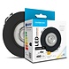 Modee Dimbare LED inbouwspot IP44  - Zwart 80MM - 4W 480Lm  - 3CCT - 3000K/4000K/6500K - Kantelbaar | Zaagmaat 68MM