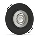 Modee Dimbare LED inbouwspot IP44  - Zwart 80MM - 4W 480Lm  - 3CCT - 3000K/4000K/6500K - Kantelbaar | Zaagmaat 68MM