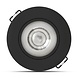 Modee Dimbare LED inbouwspot IP44  - Zwart 80MM - 4W 480Lm  - 3CCT - 3000K/4000K/6500K - Kantelbaar | Zaagmaat 68MM