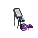Philips LED Breedstraler Ledinaire BVP167 10W 1200lm 110D - 830-840-865 CCT | IP65 - Bewegings- en Lichtsensor - Symmetrisch