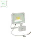 Spectrum OP=OP LED schijnwerper met sensor Wit - 20W IP44 - 4000K - Helder wit licht