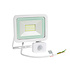 OP=OP LED schijnwerper met sensor Wit - 30W IP44 - 6000K - Daglicht wit OP=OP LED schijnwerper met sensor Wit - 30W IP44 - 6000K - Daglicht wit