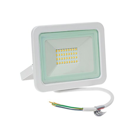 Spectrum OP=OP LED schijnwerper Wit - 30W IP65 - 3000K - Warm wit licht Spectrum OP=OP LED schijnwerper Wit - 30W IP65 - 3000K - Warm wit licht