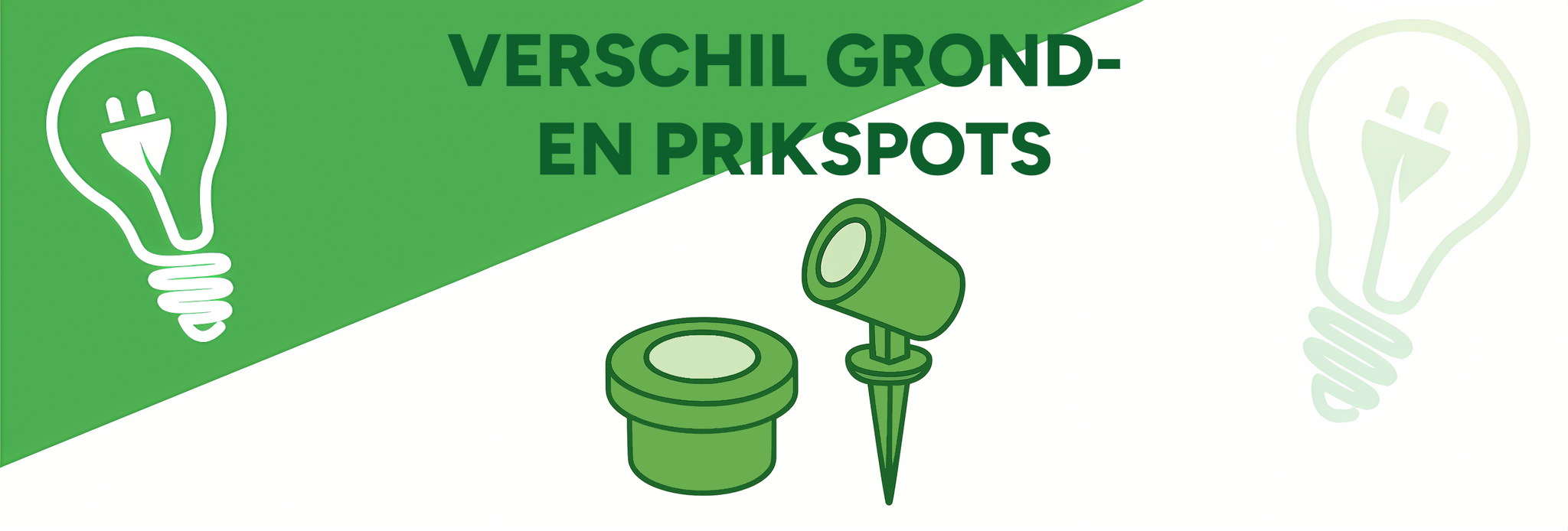 Wat is het verschil tussen grondspots en prikspots? Wat is het verschil tussen grondspots en prikspots?