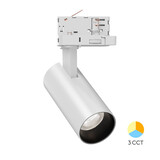 Braytron LED Railspot - Wit - 15W 1560lm - 3CCT 3000K/4000K/6000K | 3-Fase universeel Braytron LED Railspot - Wit - 15W 1560lm - 3CCT 3000K/4000K/6000K | 3-Fase universeel