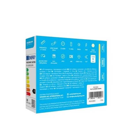 Modee LED Schijnwerper V3 - 10W 900lm - 4000K 840 - IP65 Modee LED Schijnwerper V3 - 10W 900lm - 4000K 840 - IP65