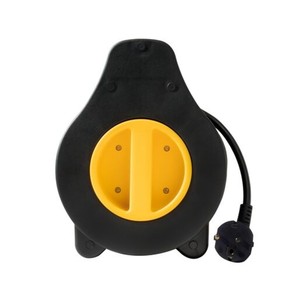 Technik Kabelhaspel 10m - 2-voudig met randaarde en USB-A en USB-C -  3x1.5mm2 Technik Kabelhaspel 10m - 2-voudig met randaarde en USB-A en USB-C -  3x1.5mm2