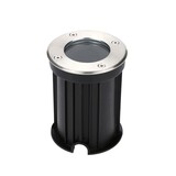 LCB LED Grondspot IP67 - GU10 Fitting - Ø108mm - Aluminium - Waterdicht & Slagvast IK09