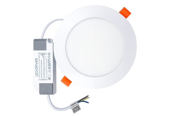LCB LED Inbouwspot - 6W 600lm DIM - 3000K 830 - Zaagmaat 105mm - Buitenmaat 110mm LCB LED Inbouwspot - 6W 600lm DIM - 3000K 830 - Zaagmaat 105mm - Buitenmaat 110mm