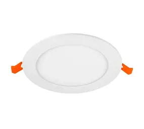 1 LED Inbouwspot - 6W 600lm - 3000K 830 -  Zaagmaat 105mm - Buitenmaat 110mm