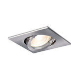 Braytron LED Inbouwspot kantelbaar - Zaagmaat 70mm - Buitenmaat 82mm - Aluminium Zilver