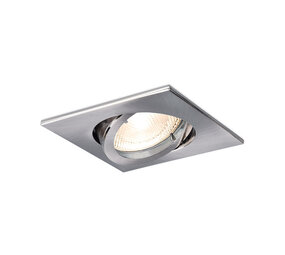 Braytron LED Inbouwspot kantelbaar - Zaagmaat 70mm - Buitenmaat 82mm - Aluminium Zilver Braytron LED Inbouwspot kantelbaar - Zaagmaat 70mm - Buitenmaat 82mm - Aluminium Zilver