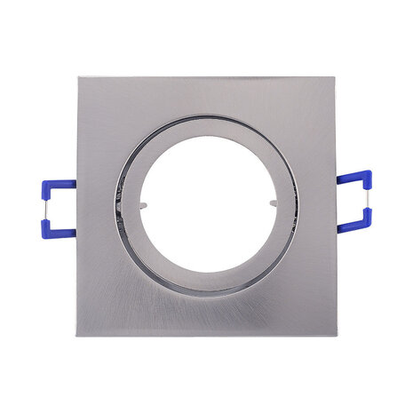 Braytron LED Inbouwspot kantelbaar - Zaagmaat 70mm - Buitenmaat 82mm - Aluminium Zilver Braytron LED Inbouwspot kantelbaar - Zaagmaat 70mm - Buitenmaat 82mm - Aluminium Zilver