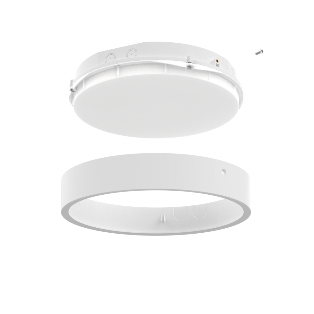 Ledvance LED Plafondlamp Rond Zwart 10W 1220lm - 830-840 CCT | 262mm - IP65 - Bewegings- en Lichtsensor Ledvance LED Plafondlamp Rond Zwart 10W 1220lm - 830-840 CCT | 262mm - IP65 - Bewegings- en Lichtsensor
