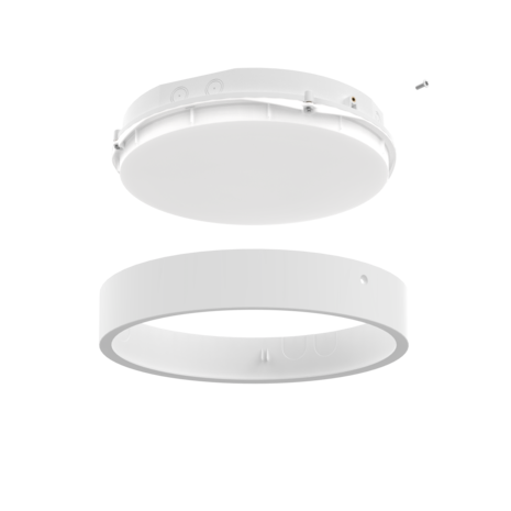 Ledvance LED Plafondlamp Rond Zwart 10W 1220lm - 830-840 CCT | 262mm - IP65 - Bewegings- en Lichtsensor Ledvance LED Plafondlamp Rond Zwart 10W 1220lm - 830-840 CCT | 262mm - IP65 - Bewegings- en Lichtsensor