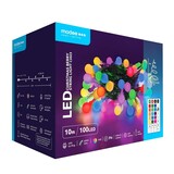 Modee OP=OP RGB Kerstverlichting - 10 Meter - 100 LED's - Incl. Afstandsbediening