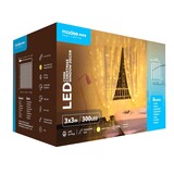 Modee OP=OP Kerst Lichtgordijn - 3x3 Meter - 300 LED's - 2700K