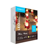 Modee Kerst Lichtsnoer met Kerstmannetjes - 1.2 Meter - 10 LED's - Op Batterij Modee Kerst Lichtsnoer met Kerstmannetjes - 1.2 Meter - 10 LED's - Op Batterij