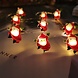 Modee Kerstverlichting met Kerstmannetjes - 1.2 Meter - 10 LED's - Op Batterij Modee Kerstverlichting met Kerstmannetjes - 1.2 Meter - 10 LED's - Op Batterij