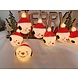 Modee Kerst Lichtsnoer met Sneeuwpoppen - 1.2 Meter - 10 LED's - Op Batterij Modee Kerst Lichtsnoer met Sneeuwpoppen - 1.2 Meter - 10 LED's - Op Batterij